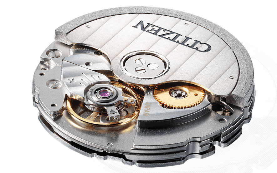 Mechanical movement with GMT